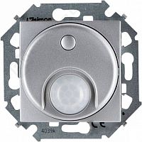 Светорегулятор с датчиком движения 15, до 500 Вт, алюминий |  код. 1591721-033 |  Simon